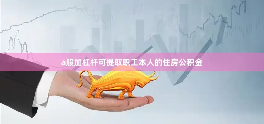 a股加杠杆可提取职工本人的住房公积金